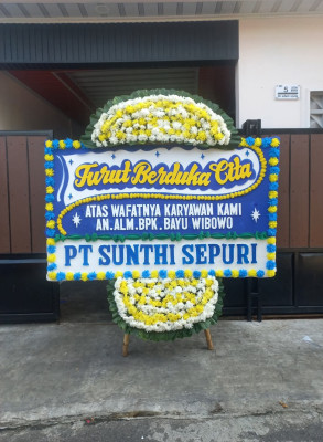 Papan Bunga Duka di Baitussalam